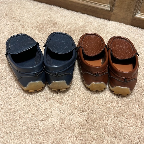 Toddler Boys size 8 loafers - 2 pairs - Picture 3 of 4